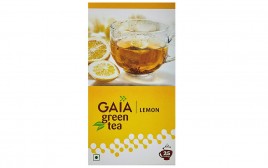 Gaia Green Tea Lemon   Box  25 pcs